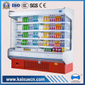 Multideck display cooler for drinks fruits and vegetable